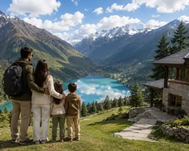 Private family retreat in a safe meadow — a Haven Peaks luxury experience